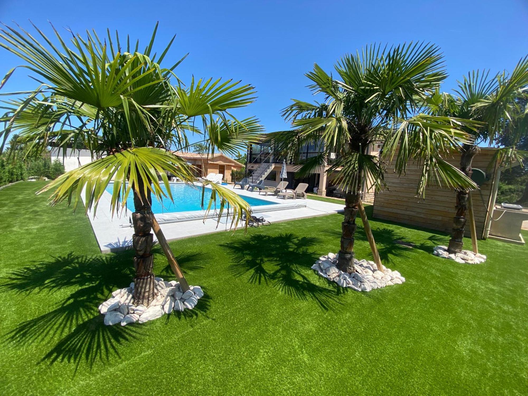 Studio Chez L'Habitant Avec Piscine Commune Grieges Exteriér fotografie